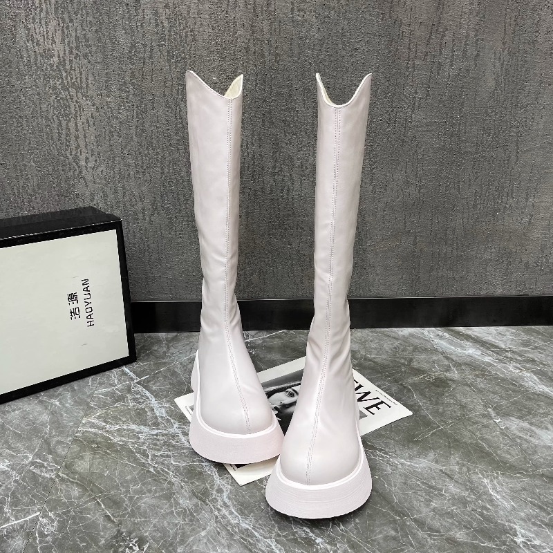 Women'S Fashion Boots 2025 - Nouvelles bottes hautes antidérapantes simples à