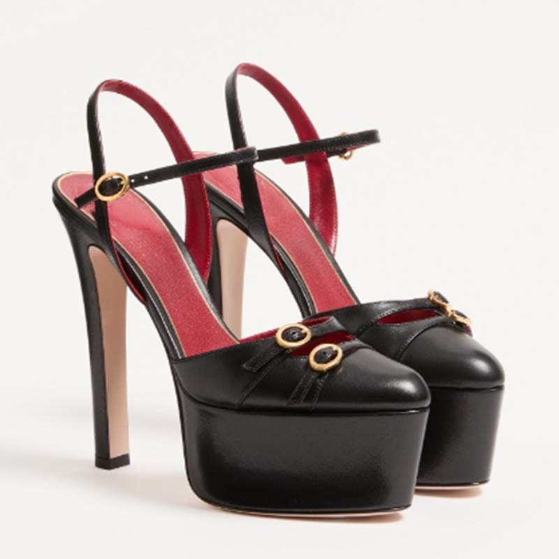 Women Fashion Outfits - Sandales à talons hauts de luxe