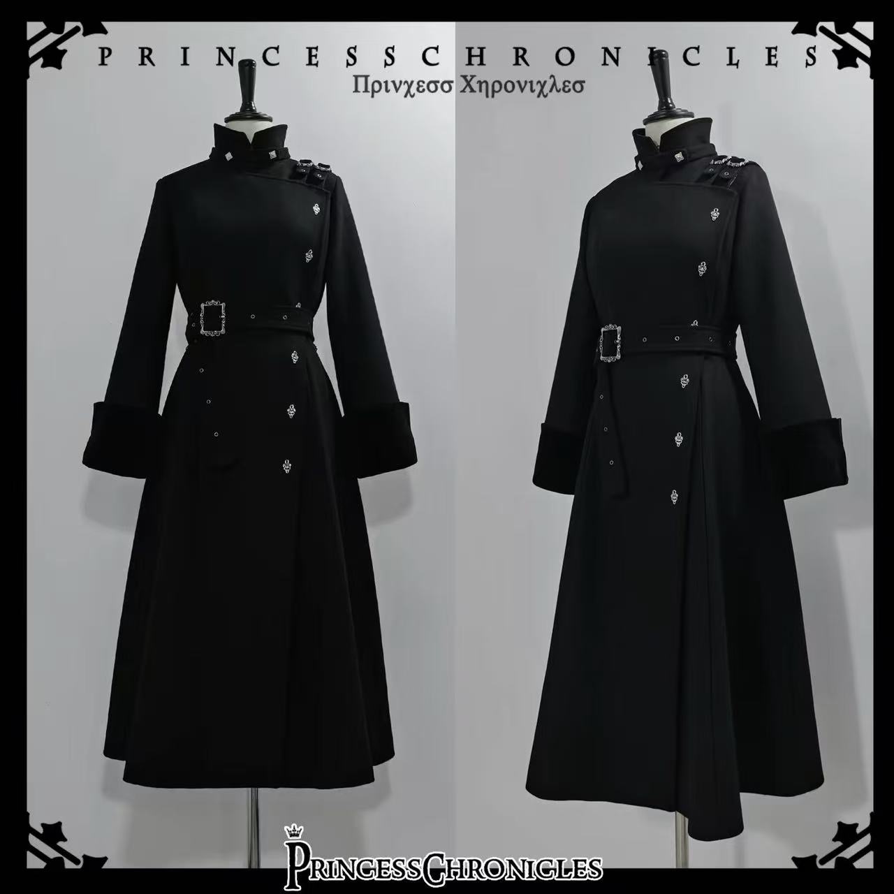 Women Fashion Jackets - Manteau long en laine élégant de