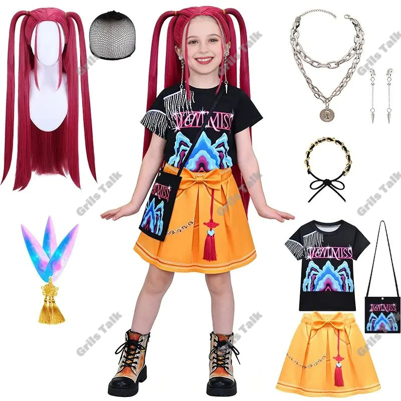Women Fashion Jackets - Filles Anime Cosplay Costume 3D imprimé