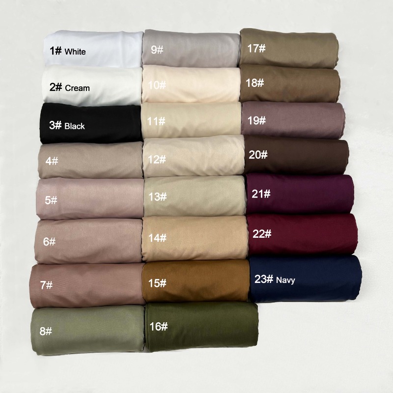 Women Fashion Malaysia - Hijab en jersey liquide E2 Premium,