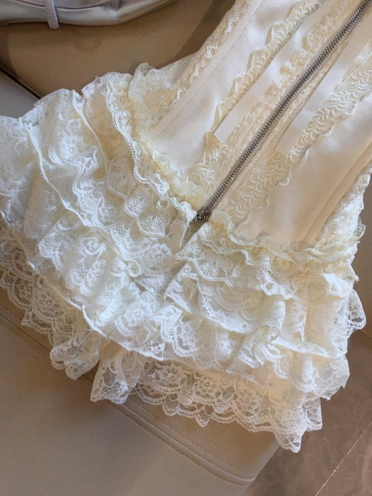 Ensemble bustier en dentelle e - V Neck Cami Top avis et prix