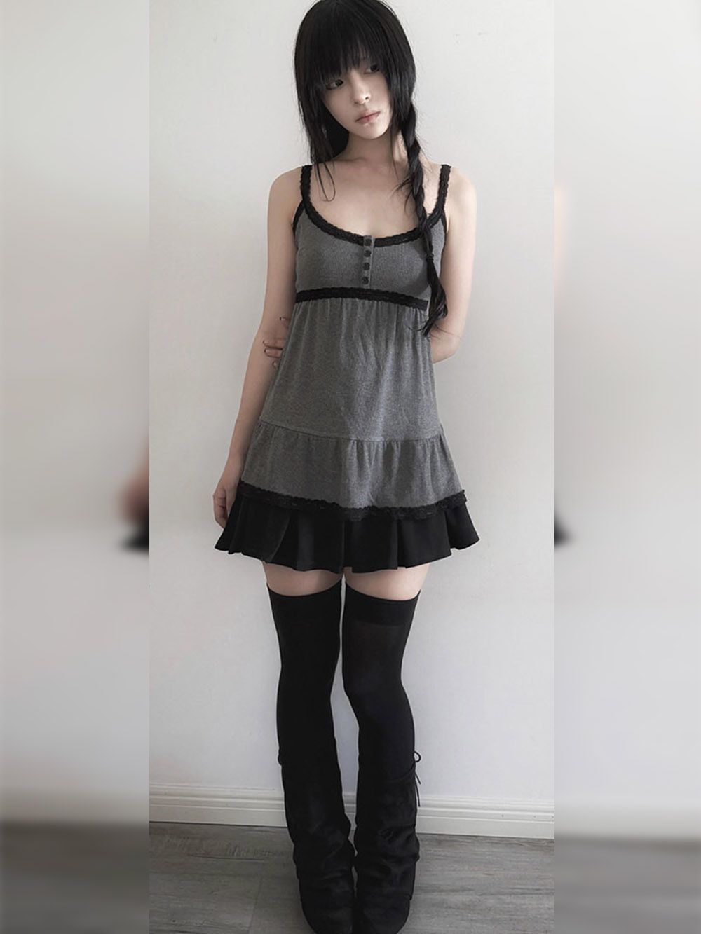 Ensemble 3 pièces en dentelle  - V Neck Cami Top avis et prix