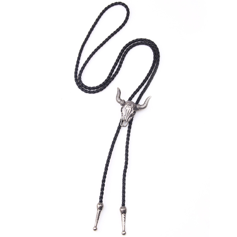 Collier en cuir pour homme, co - Women'S Fashion Wild West avis et prix