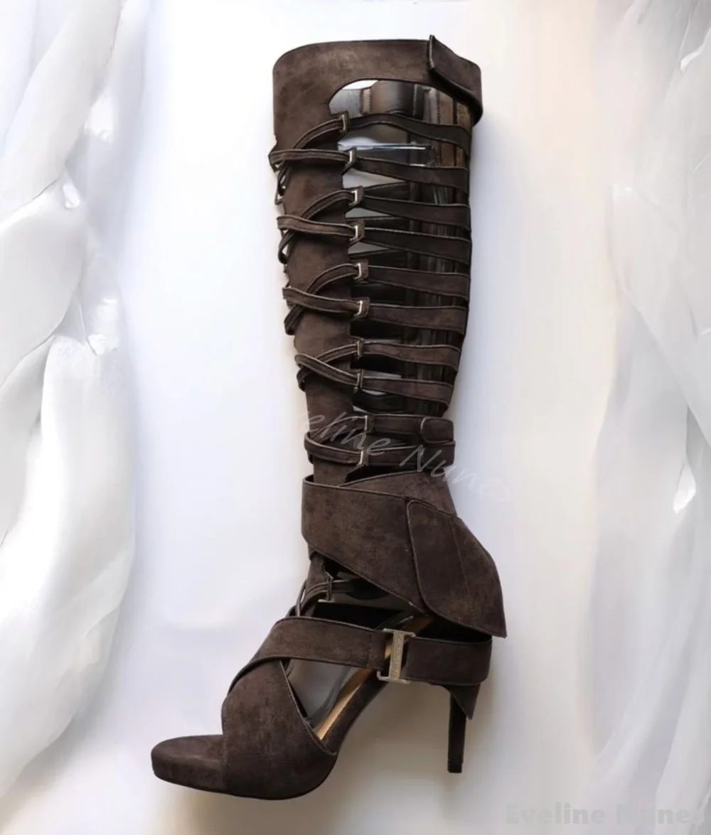 Sandales bottes hautes en flan - Women'S Fashion Boots 2025 avis et prix
