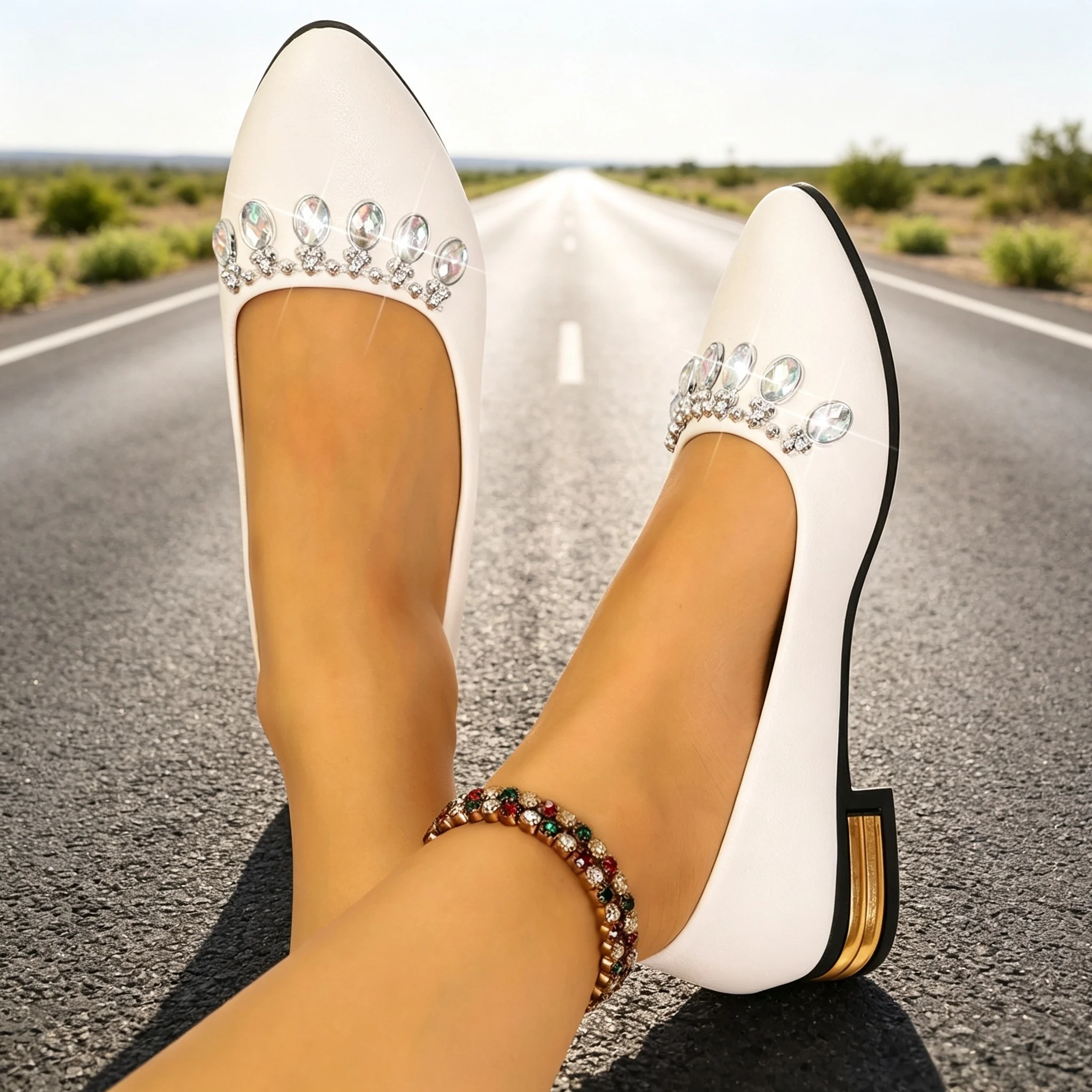 Chaussures plates pour femmes  - Women Fashion Heels avis et prix