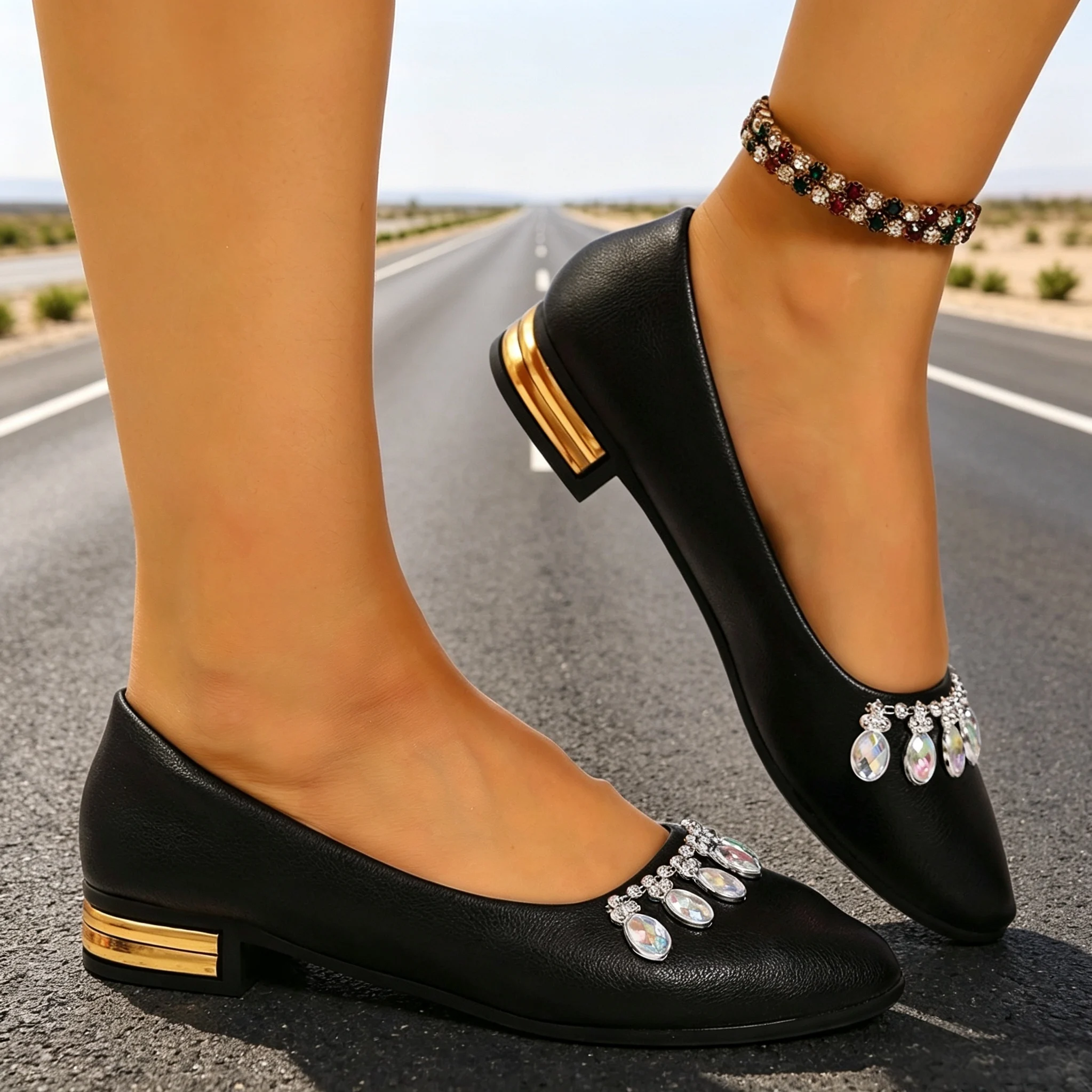 Chaussures plates pour femmes  - Women Fashion Heels avis et prix