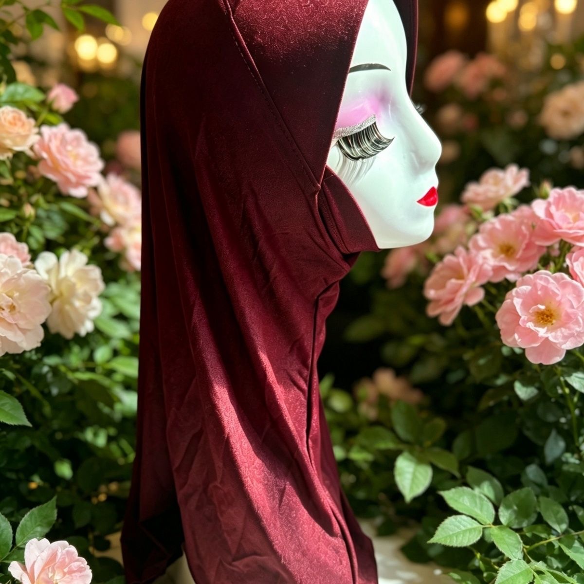 Hijab musulman pour femmes, ch - Women Fashion Malaysia avis et prix