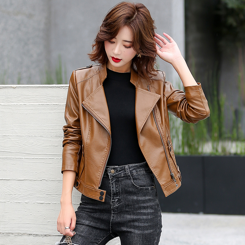 M-5XL Nouvelle Femmes Cuir fen - Women'S Fashion Leather Jacket avis et prix