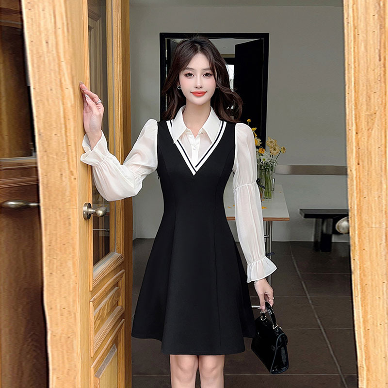 Robe A-ligne amincissante à ma - Women'S Fashion Petite avis et prix