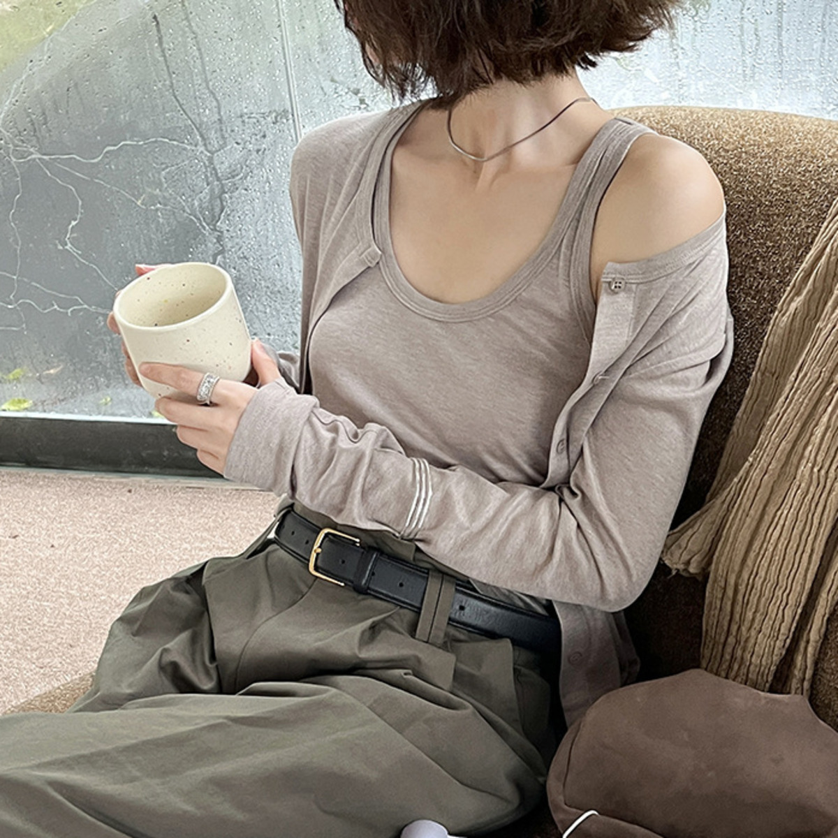 Ensemble 2 pièces décontracté  - Crop Top Women avis et prix