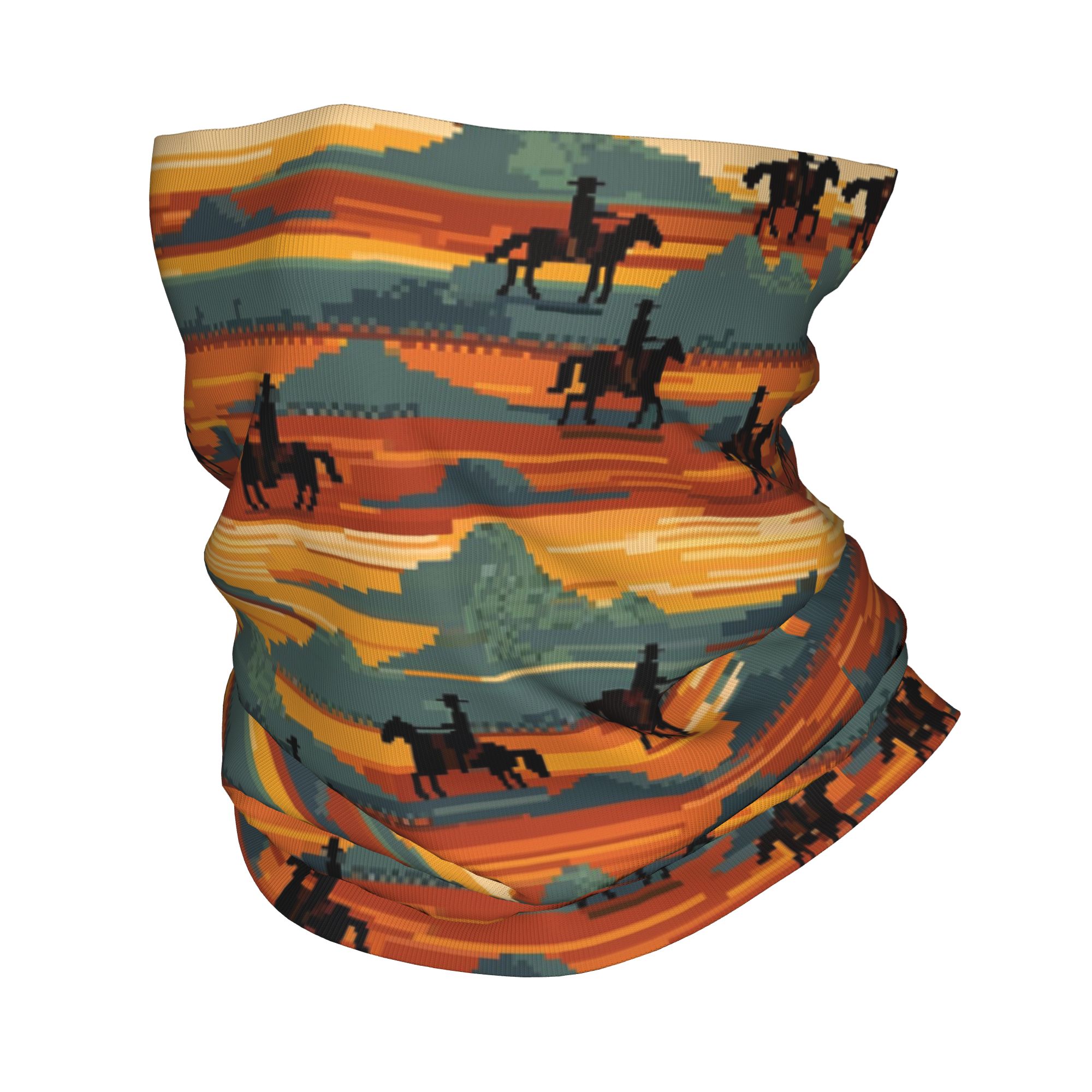 Cache-cou bandana imprimé « Ch - Women'S Fashion Wild West avis et prix