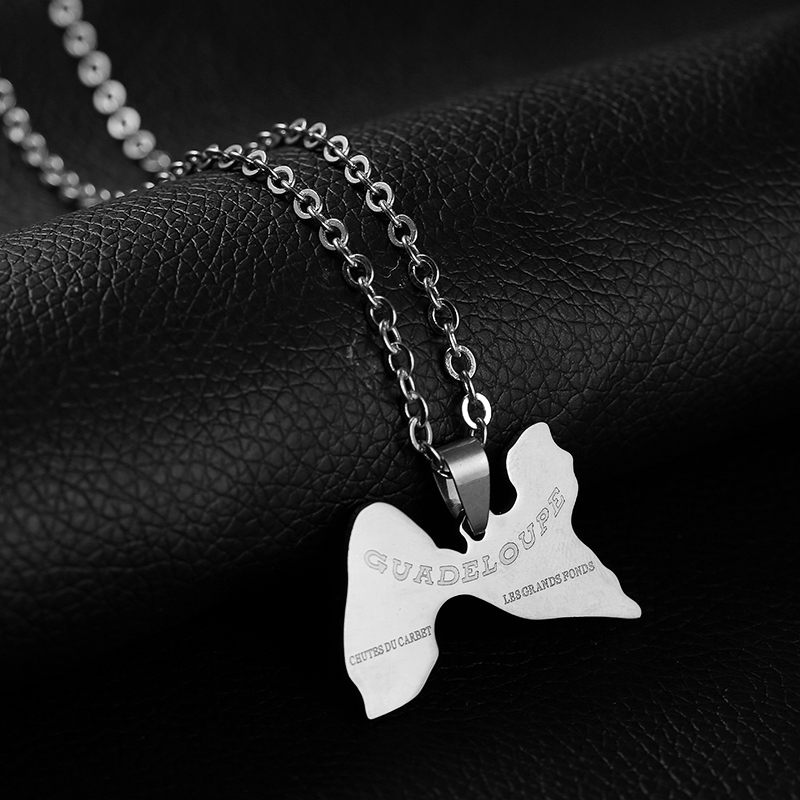 Collier pendentif en acier ino - Women'S Fashion Guide avis et prix
