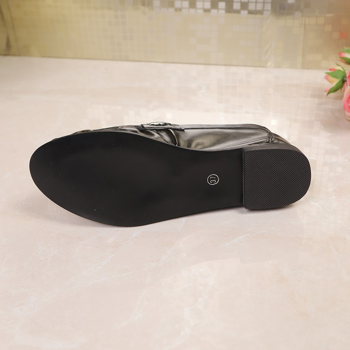 Mocassins plats noirs décontra - Women'S Fashion Loafers avis et prix
