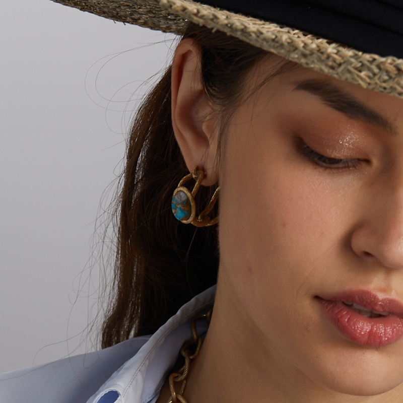 Boucles d'oreilles rétro en pi - Women'S Fashion Guide avis et prix