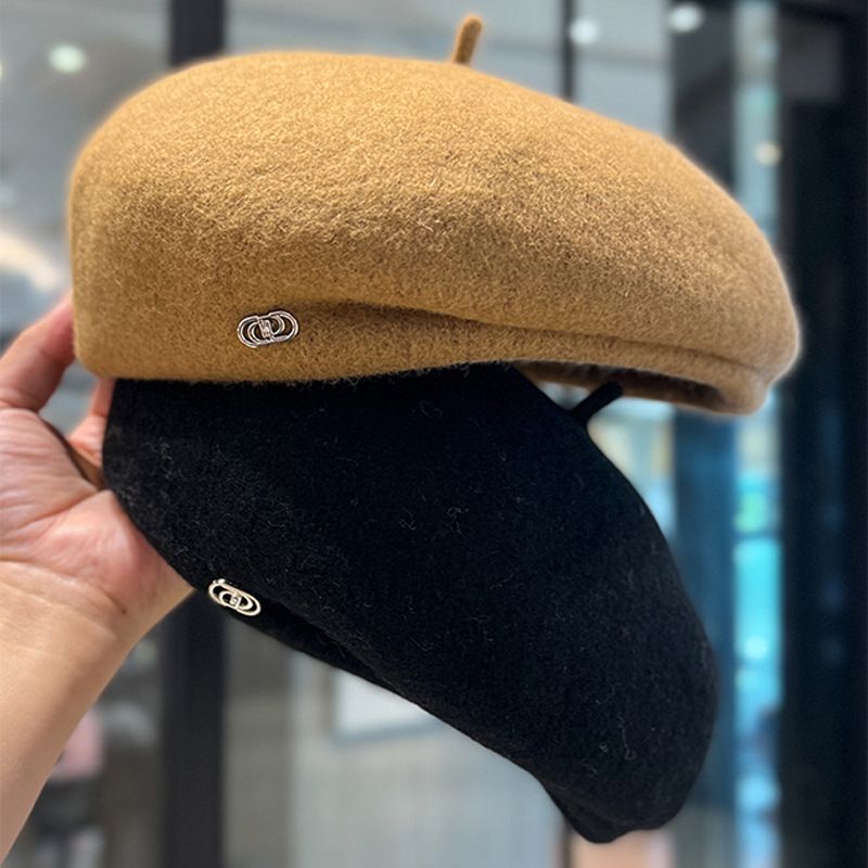 Béret en laine avec étiquette  - Women'S Fashion Labels avis et prix