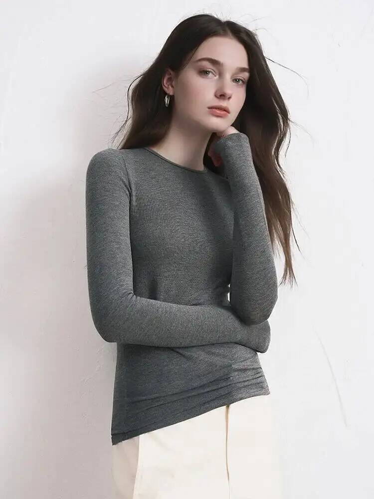 Haut à manches longues en méla - Women Fashion Styles avis et prix