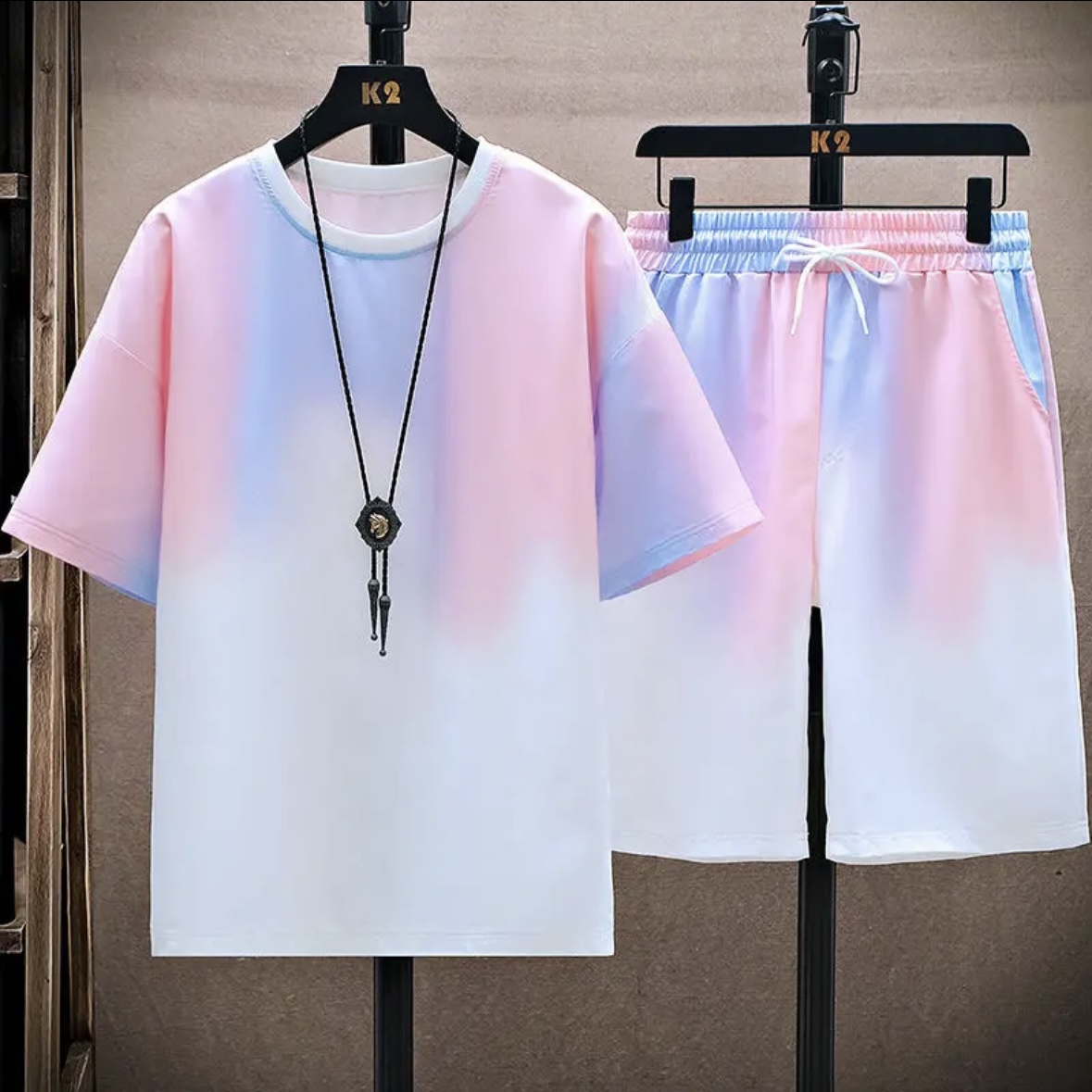 Nouvel ensemble d'été en soie  - Women Fashion Styles avis et prix