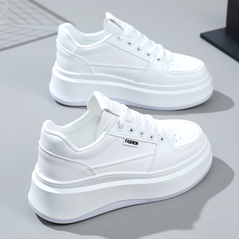 Nouvelles baskets blanches à p - Sale Fashion Women avis et prix