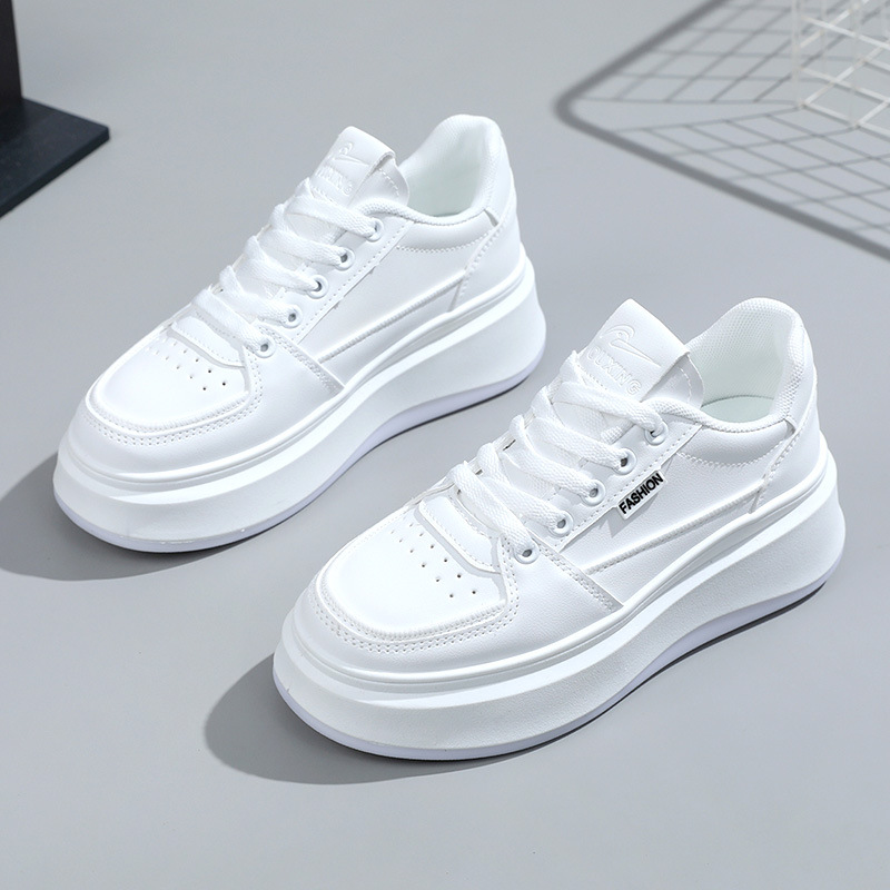 Nouvelles baskets blanches à p - Sale Fashion Women avis et prix